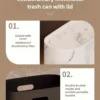 Nr.17 Moderner Mülleimer ,Farbe der Holzmaserung für Badezimmer, Küche, Wohnzimmer – Bild 4