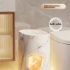 Nr.17 Moderner Mülleimer ,Farbe der Holzmaserung für Badezimmer, Küche, Wohnzimmer – Bild 11