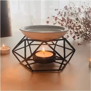 Nr.14 Kreativer keramischer Teelichthalter/Diffusor für ätherische Öle
