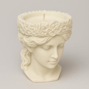 Duftkerze -Göttin der Ruhe-Handgemachte Bio-Kokoskerze