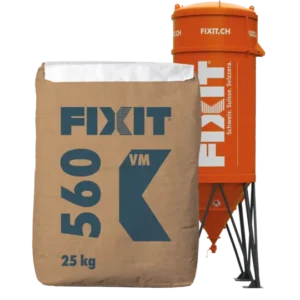 Fixit 560 VM Vergussmörtel für Pflästerungen mit Trass 0–1 mm, FTB