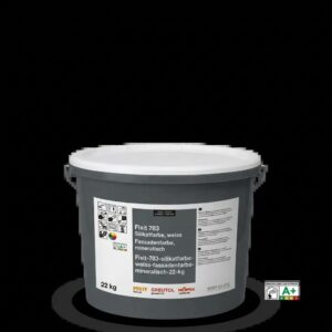 FIXIT 783 Silikatfarbe Weiss – Fassadenfarbe mineralisch 22 kg