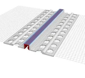 Bewegungsfugenprofil WDVS PVC Zubehör für Putzdicken bis 6 mm