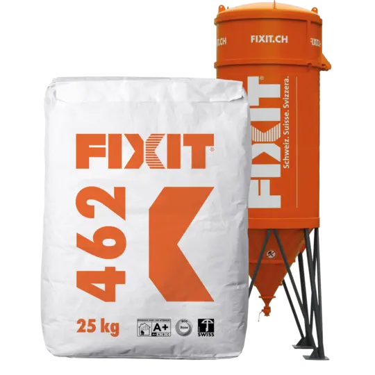Renovationsputz 25 kg Fixit 462 für Innen- und Aussenbereich