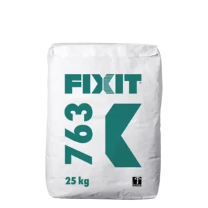 Weisskalk-Zementabrieb 25 kg Fixit 763 mineralischer Deckputz für Aussenfassaden