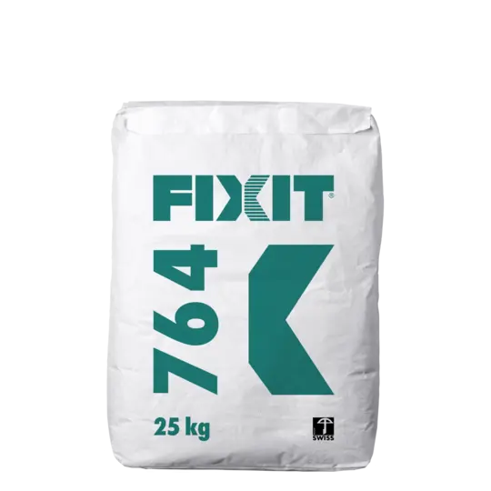 Kellenwurf 25 kg Fixit 764 für mineralische Fassaden und historische Putzstrukturen