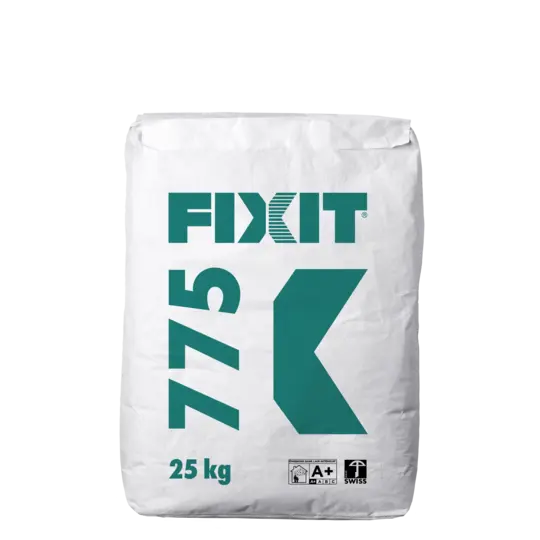 Innenabrieb extraweiss 25 kg Fixit 775 Deckputz für helle Innenflächen
