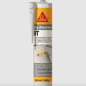 Sika BlackSeal BT Butyl-Dichtstoff schwarz für Dach und Dachrinne Kartusche 300 ml