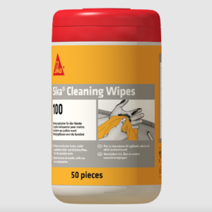 Sika Cleaning Wipes-100 Reinigungstücher Eimer mit 50 Tüchern für stark verschmutzte Hände