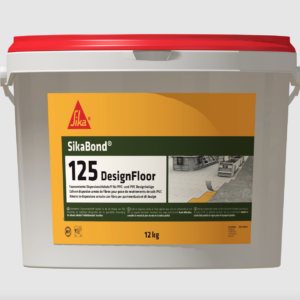 SikaBond®-125 DesignFloor – Faserarmierter Dispersionsklebstoff für CV-, PVC- und Vinyl-Designbeläge (Eimer 12 kg)