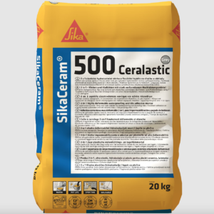 SikaCeram-500 Ceralastic Fliesenkleber und Abdichtungsmörtel Sack 20 kg