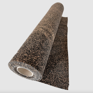 SikaLayer Silent Plus N – Gummi-Kork-Dämmunterlage 3 mm zur Tritt- und Raumschallreduktion unter vollflächig verklebtem Parkett (Rolle 1 x 20 m)