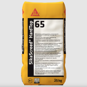 SikaScreed HardTop-65 faserverstärkter Ausgleichsmörtel für Industrieböden Sack 25 kg