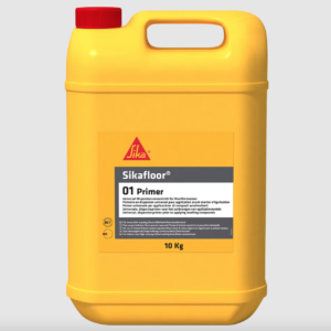Sikafloor®-01 Primer – Sehr emissionsarmer Universal-Dispersionsvoranstrich für Nivelliermassen und Klebemörtel, innen und aussen (Kanister 10 kg / Fass 200 kg)