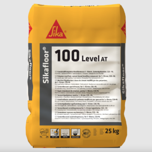Sikafloor®-100 Level AT – Sehr emissionsarme, selbstverlaufende Nivelliermasse 1 – 10 mm für innen, pumpfähig (Sack 25 kg)