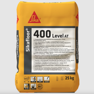 Sikafloor®-400 Level AT – Staubreduzierte, sehr emissionsarme Nivelliermasse 1 – 15 mm für innen, pumpfähig (Sack 25 kg)