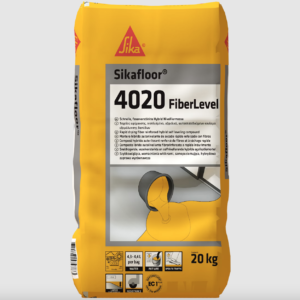 Sikafloor®-4020 FiberLevel – Faserarmierte, schnelle Hybrid-Nivelliermasse 3 – 20 mm für Holz- und kritische Untergründe, innen (Sack 20 kg)